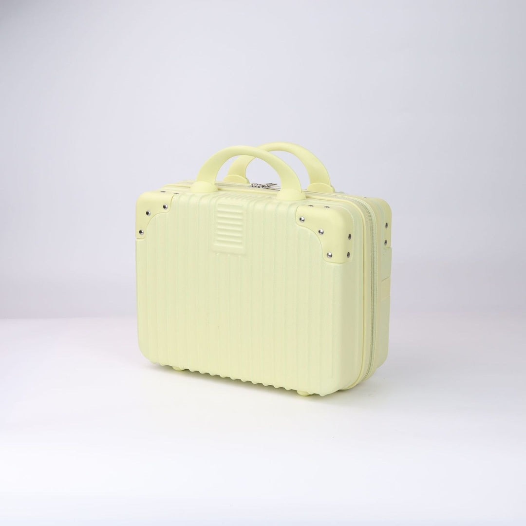 Hard-shell carry-on suitcase with secure lock and innovative design Kalsten