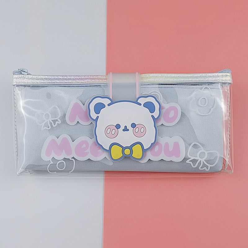 Stylish Transparent Pencil Case