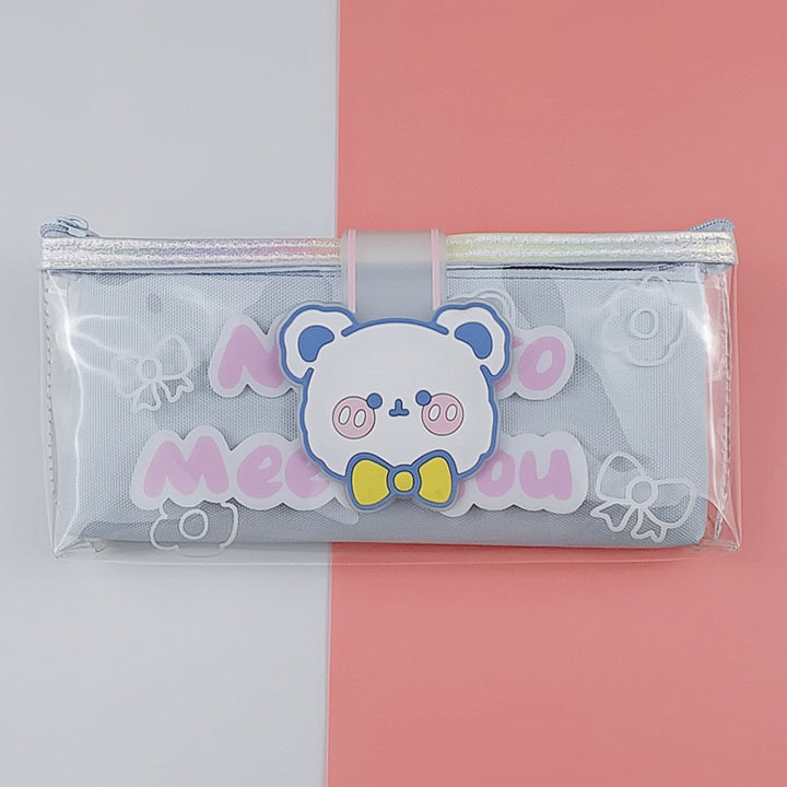 Stylish Transparent Pencil Case