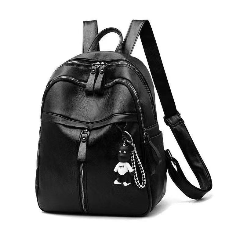Stylish Leather Backpack Kalsten