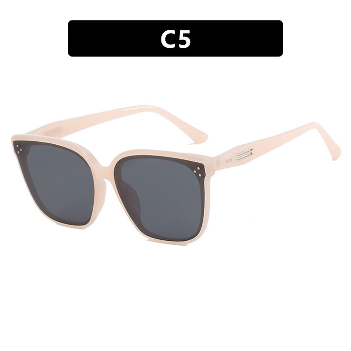 Women's modern oversized sunglasses with elegant, wide frame Kalsten
