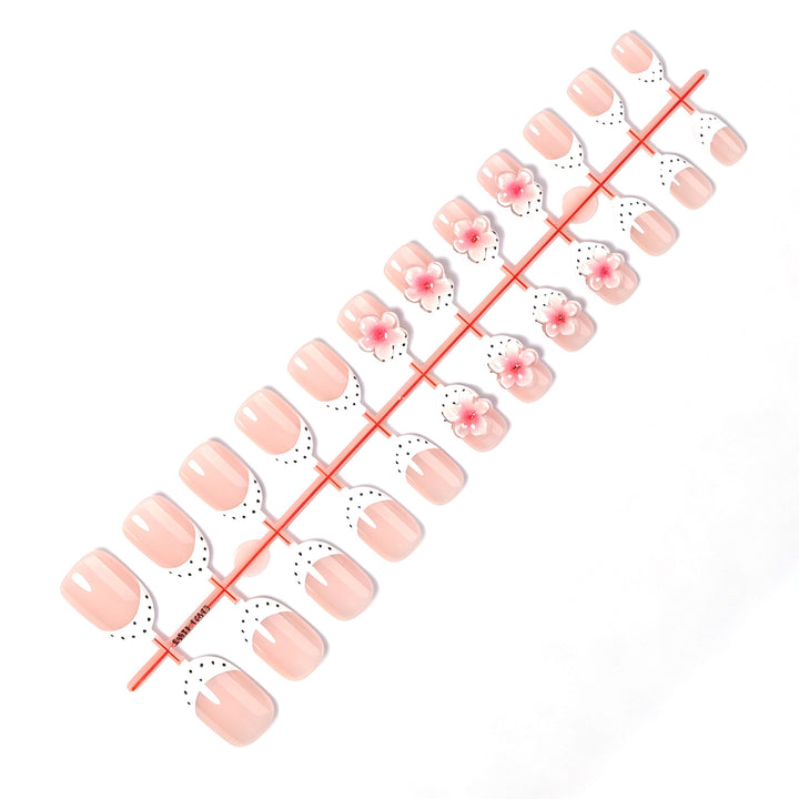 Detailed Floral Design Press-On Nails kalsten