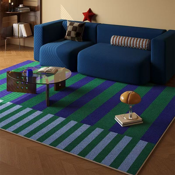 Geometric Textured Area Rug