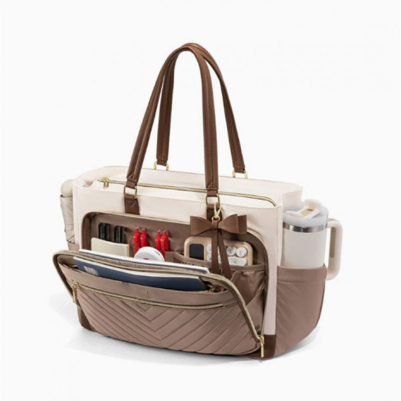 Multi-Functional Quilted Tote Bag Kalsten