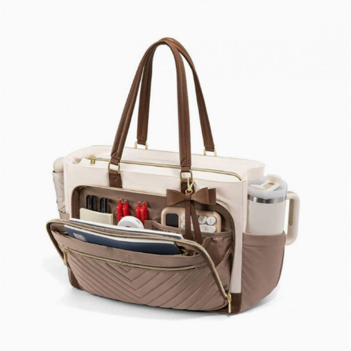 Multi-Functional Quilted Tote Bag Kalsten