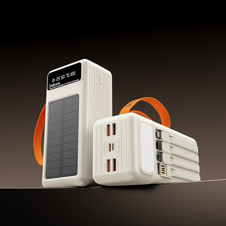 Portable solar power bank with intelligent charging technology and digital display Kalsten