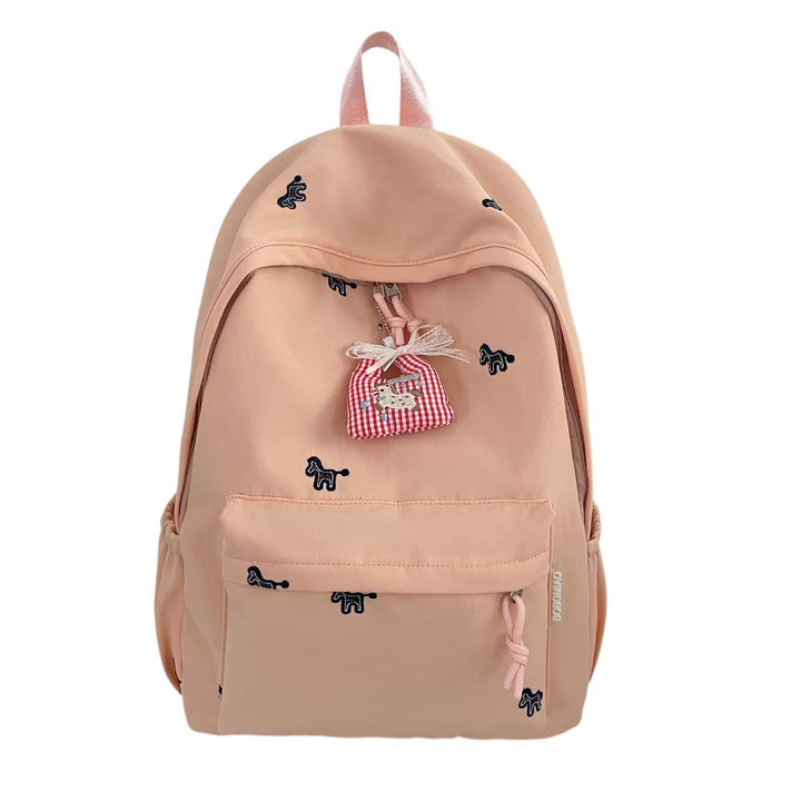 Backpack with Cheerful Animal Motif and Practical Compartments Kalsten