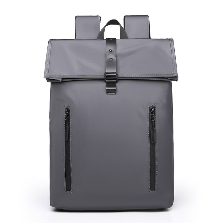 Modern Waterproof Roll-Top Backpack Kalsten