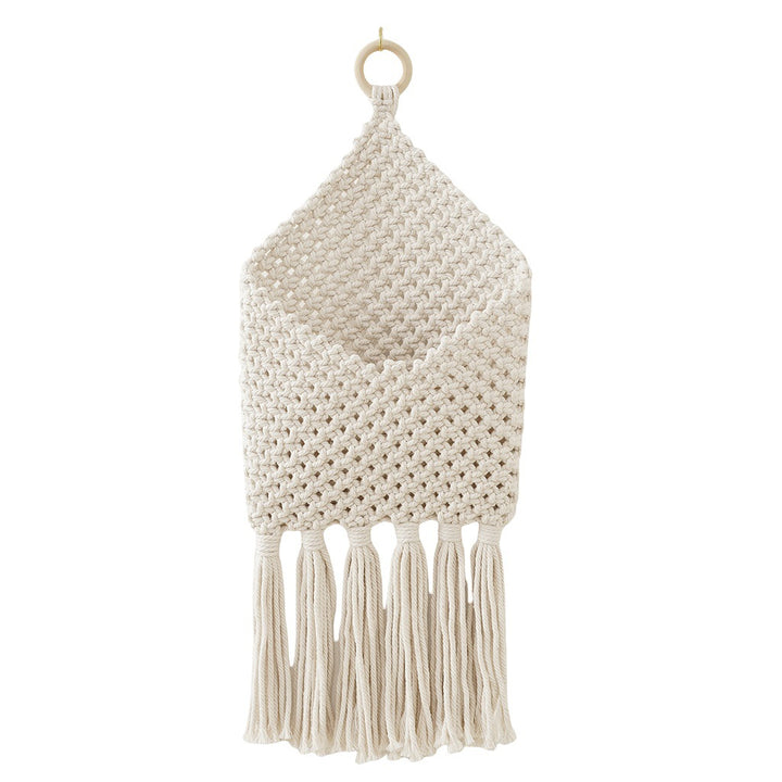 Decorative Macrame Wall Pocket Kalsten
