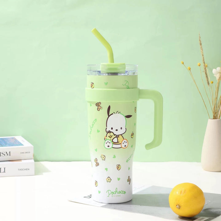 Women's plastic drinking cup with integrated straw Kalsten