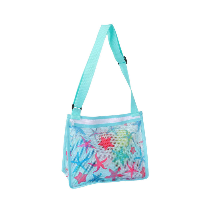 Mesh Beach Bag with Practical Zipper Kalsten