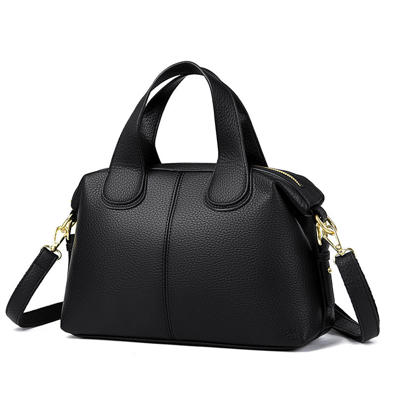Elegant Faux Leather Handbag Kalsten