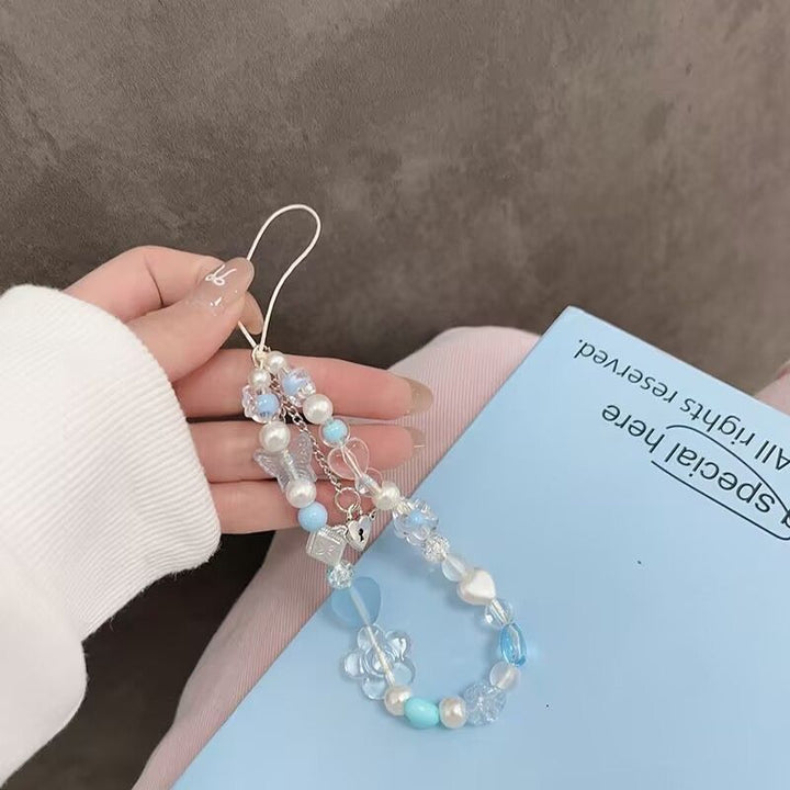 Decorative Beaded Phone Charm Kalsten