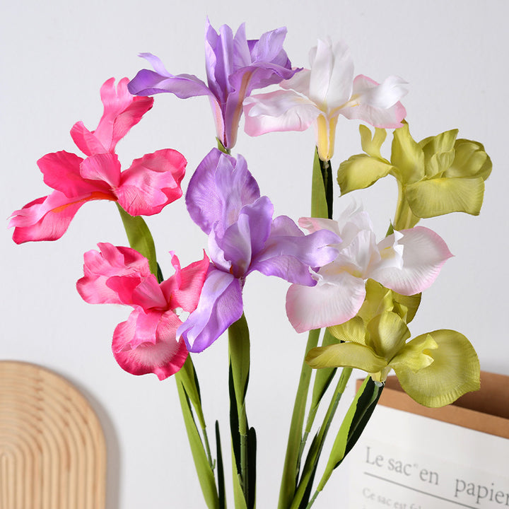 Elegant Artificial Orchid Stem Decoration