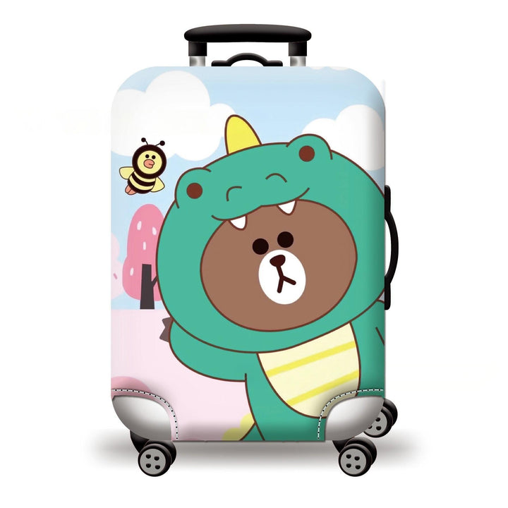 Women Hard Shell Suitcase with Cute Animal Design Kalsten