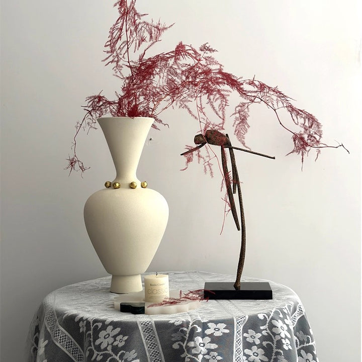 Abstract Decorative Metal Bird Sculpture