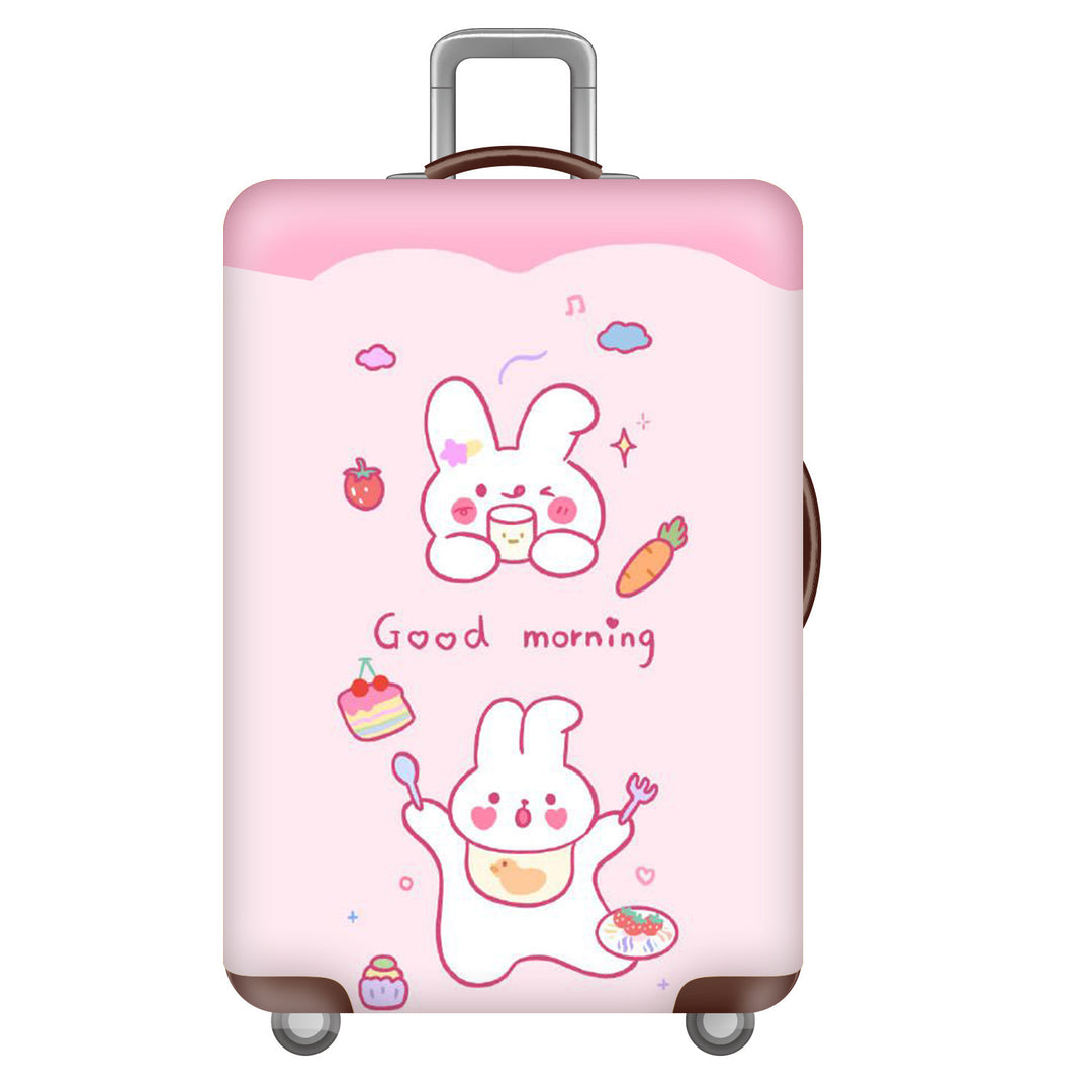 Women's Hard Shell Suitcase with Cheerful Kalsten Design