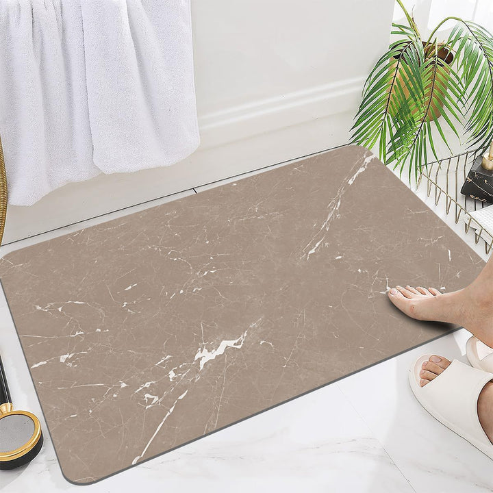 Luxurious Soft Marble Bath Mat