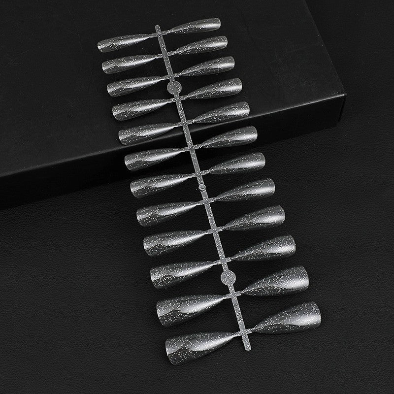 Glittering artificial nails in elegant design Kalsten
