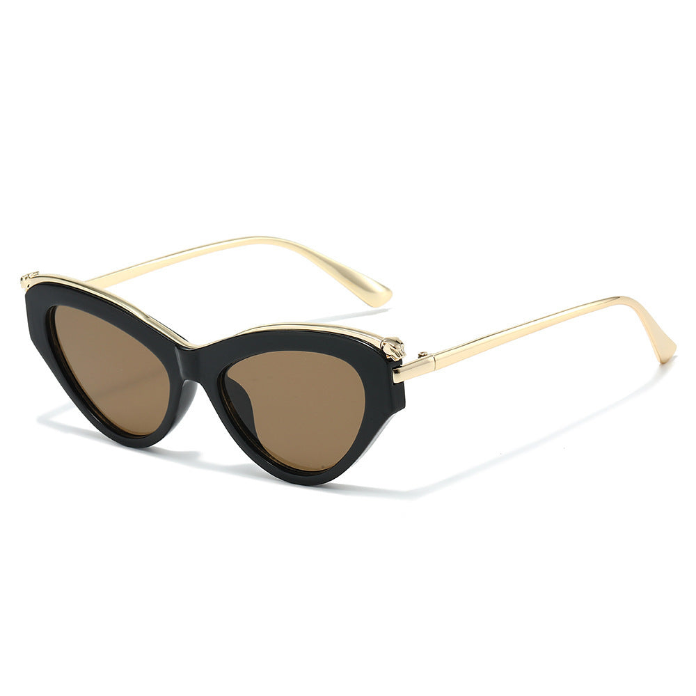 Glamorous Cat-Eye Sunglasses with Gradient Lenses Kalsten