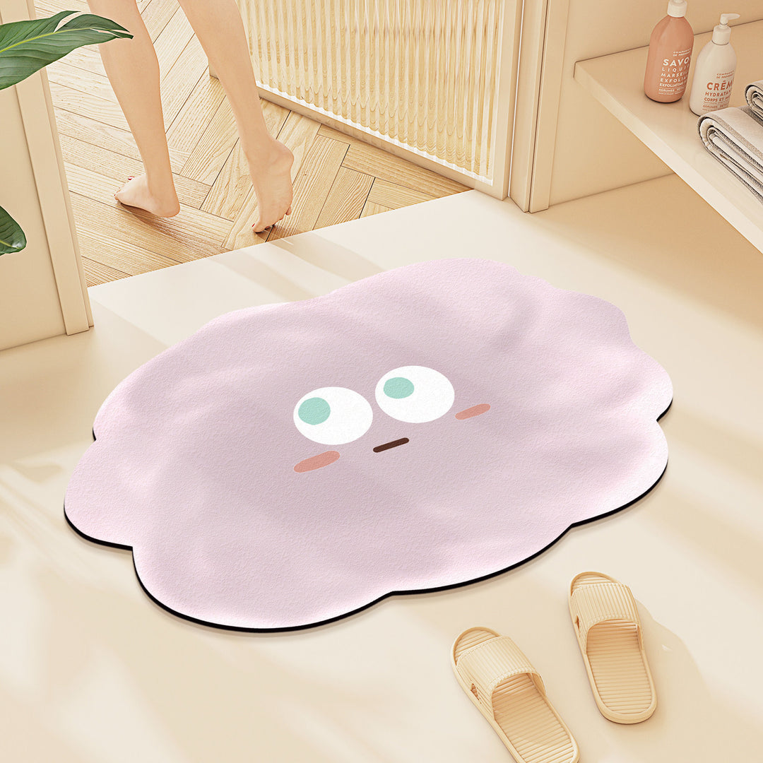 Playful Cloud-Shaped Bath Mat Kalsten