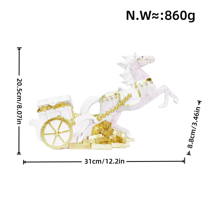 Decorative horse figurine Kalsten