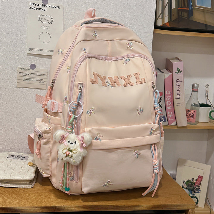 Decorative Embroidered Backpack Kalsten