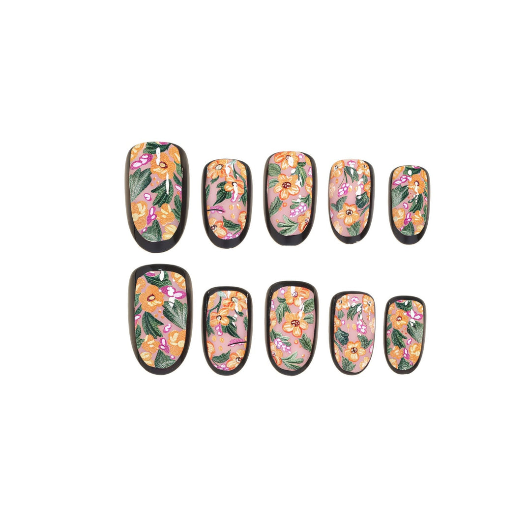 Seasonal Themed Press-On Nail Art Set Kalsten