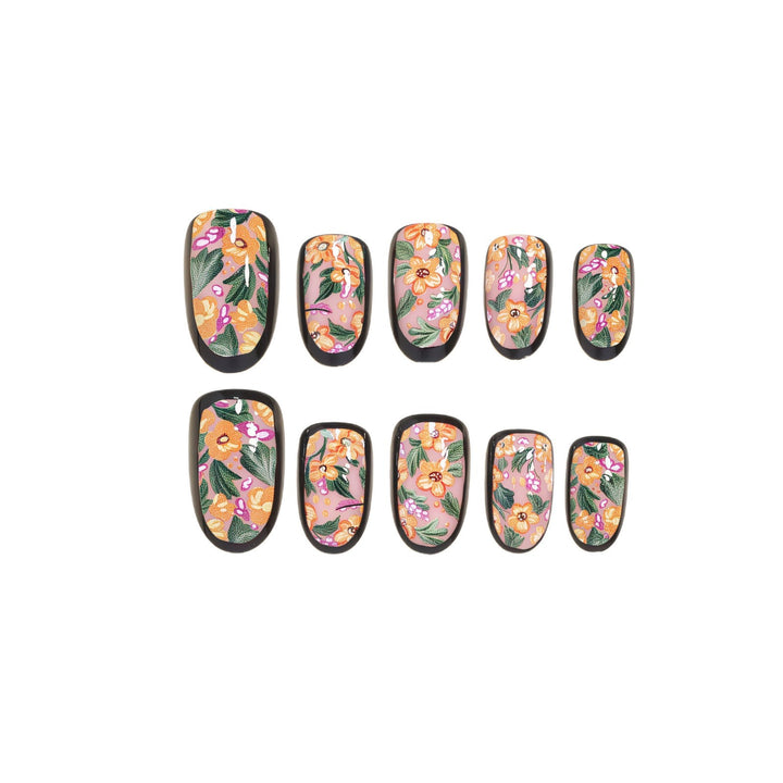 Seasonal Themed Press-On Nail Art Set Kalsten