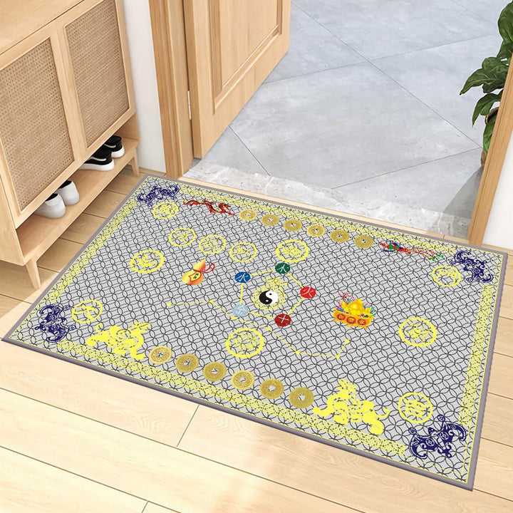 Decorative Zodiac-Themed Area Mat