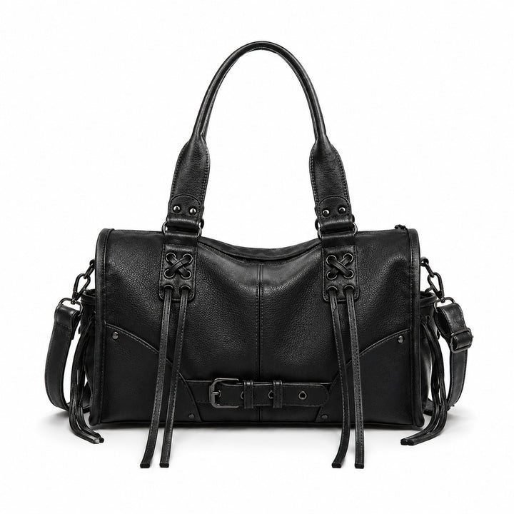 Elegant Structured Leather Handbag