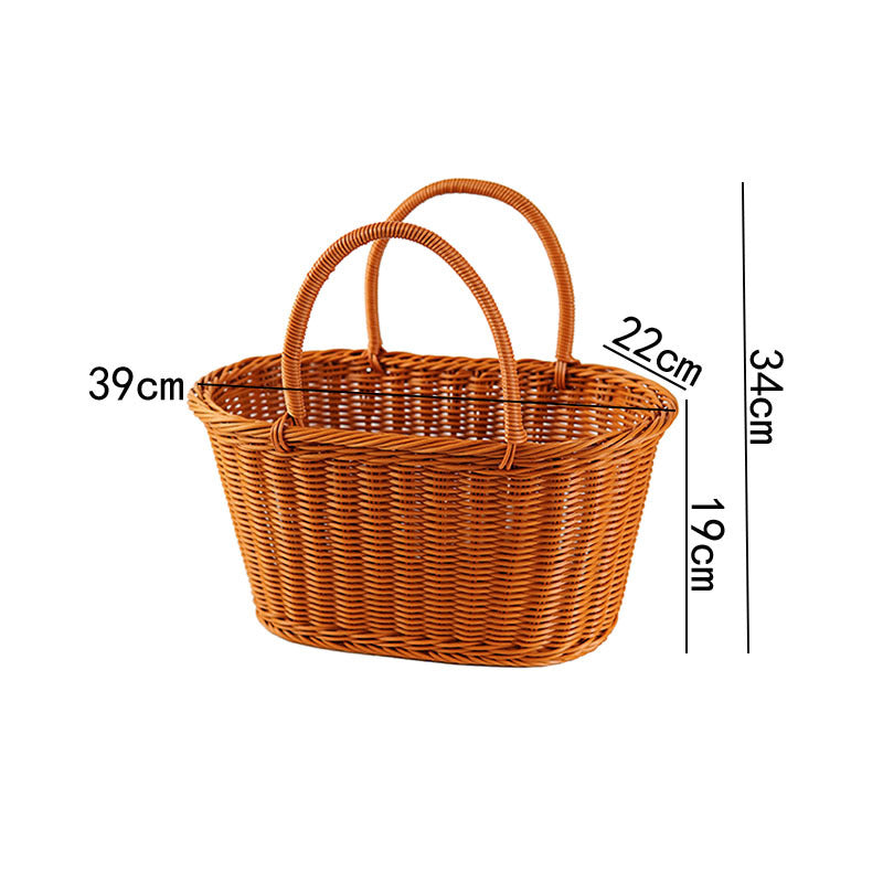 Woven Market Tote Basket Kalsten