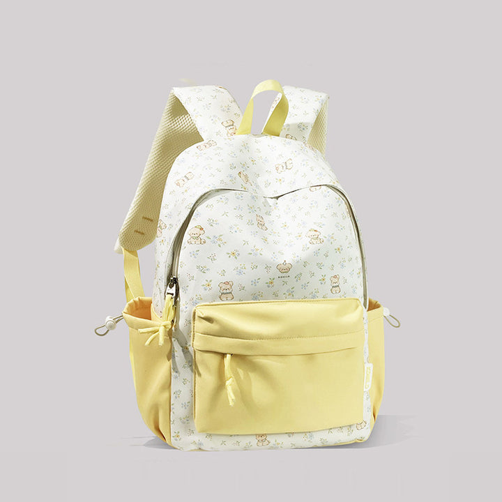 Playful Character Print Backpack Kalsten