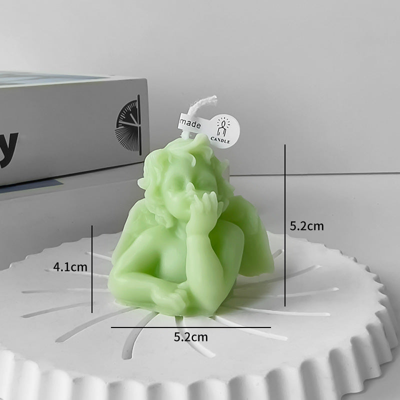 Unique Textured Sculpture Candle