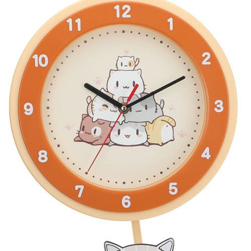 Wall clock with colorful animal design Kalsten