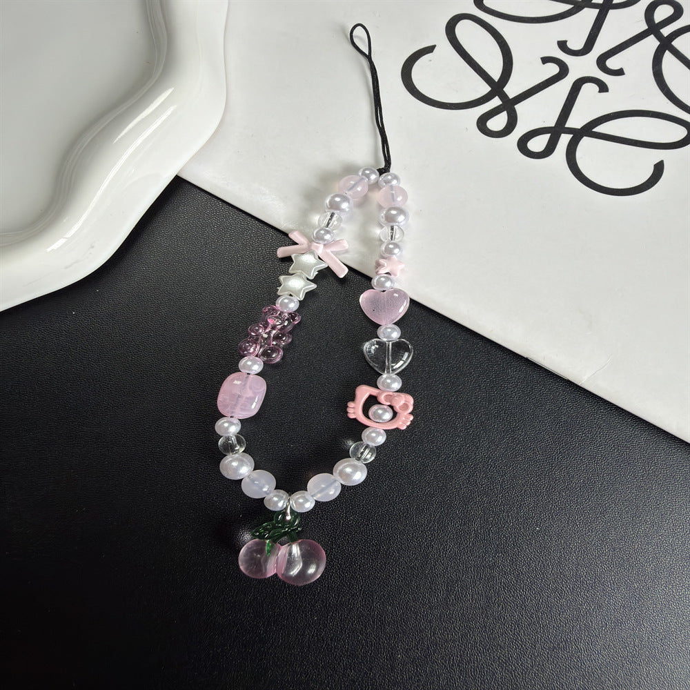 Cute Beaded Charm Necklace Kalsten