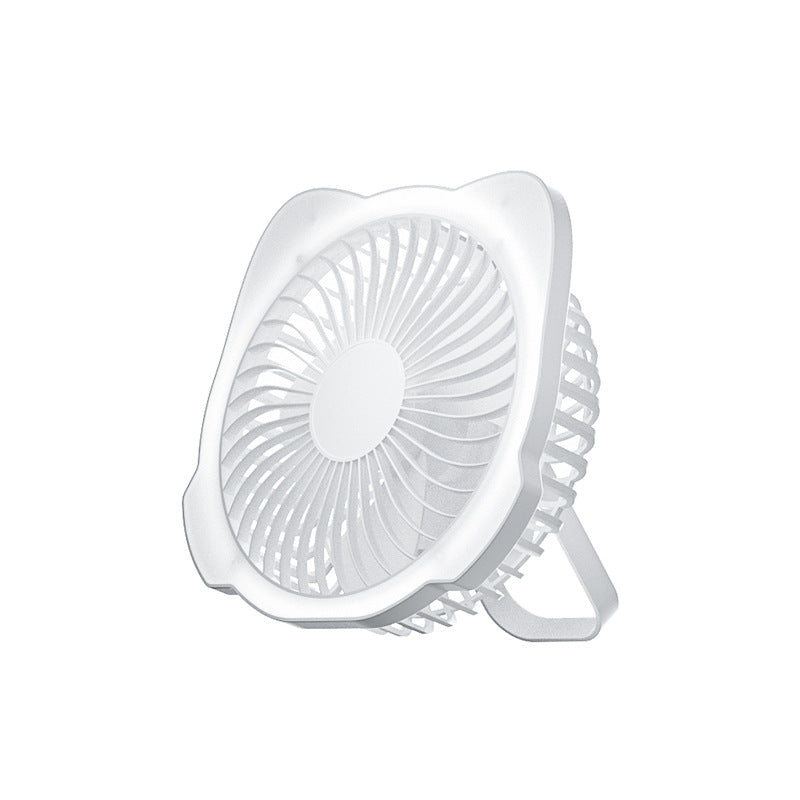 Women's portable table fan with LED light Kalsten