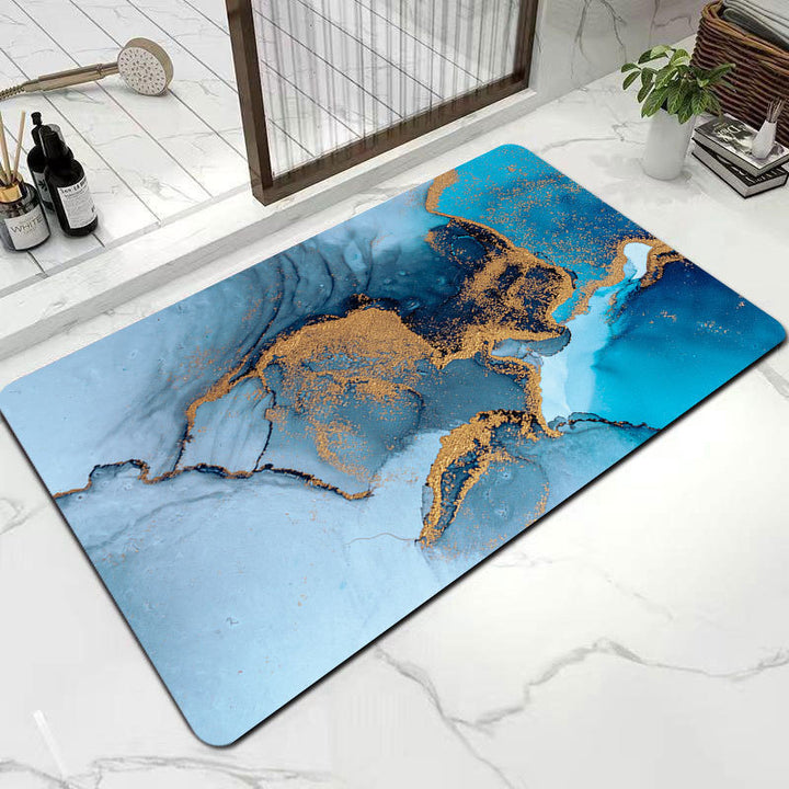 Artistic Abstract Area Mat Kalsten