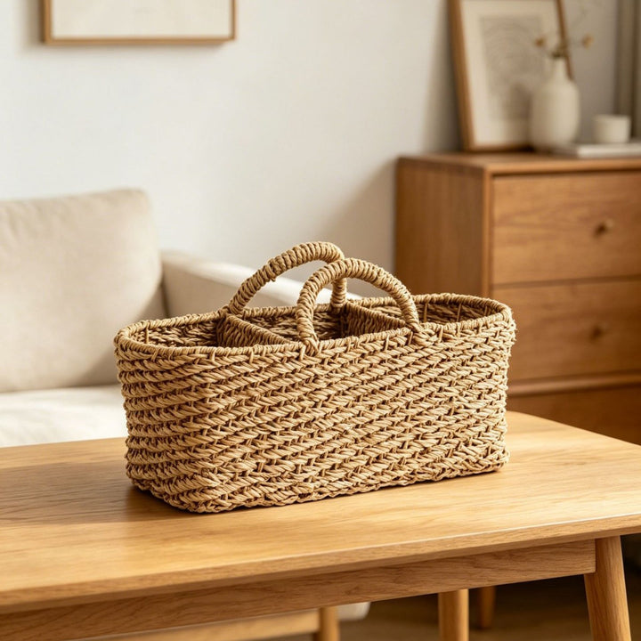 Woven Decorative Storage Basket Kalsten