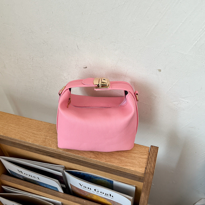 WoTextured Ribbed Handbag Kalsten