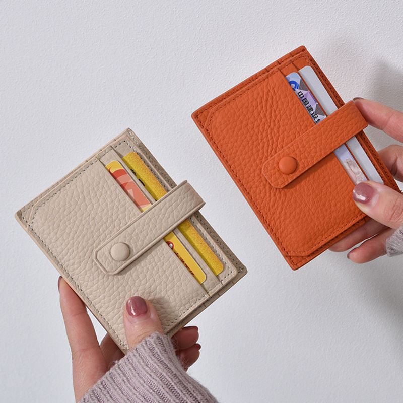 Premium Leather Cardholder Wallet