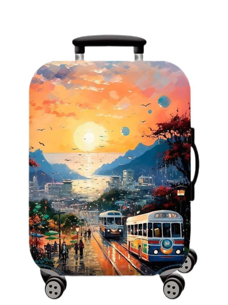Artistic Hard Shell Luggage Kalsten