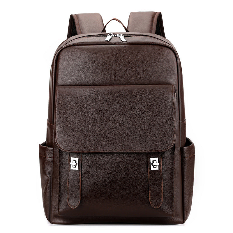 Elegant Leather Laptop Backpack Kalsten