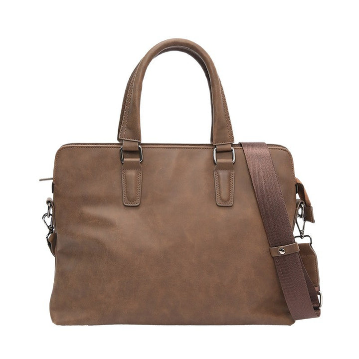 Elegant Briefcase with Removable Shoulder Strap Kalsten