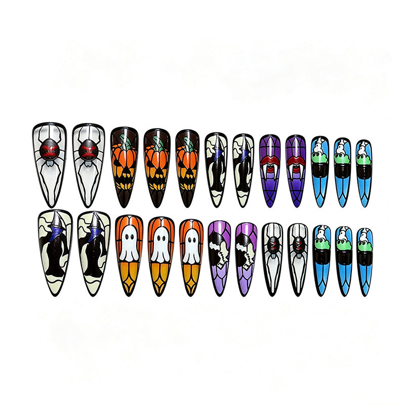 Artistic Nail Tips with Ice Cream Design Kalsten
