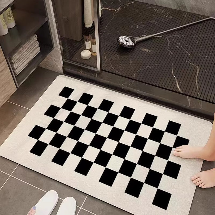 Geometric Pattern Floor Mat