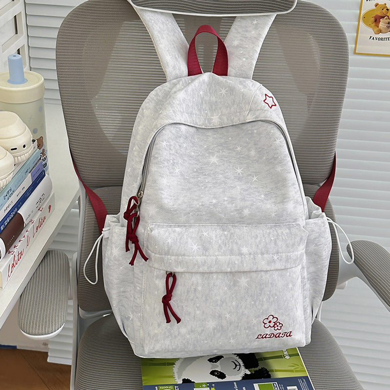 Star-Patterned Casual Backpack Kalsten