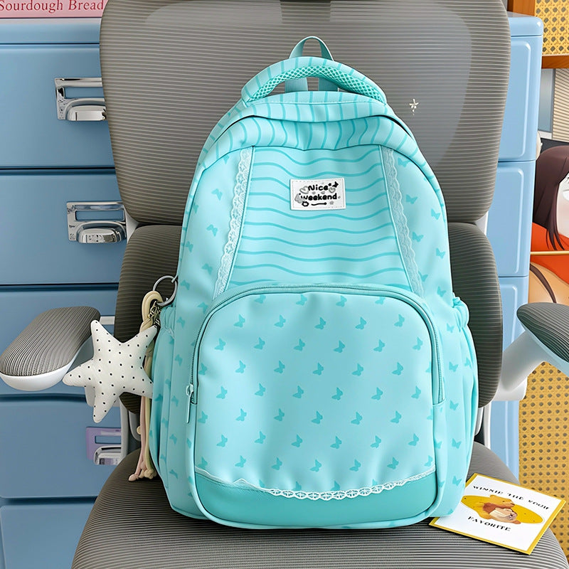 Cute Butterfly Patterned Backpack