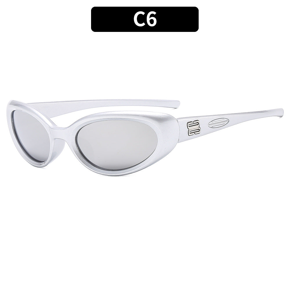 Futuristic Cat-Eye Sunglasses