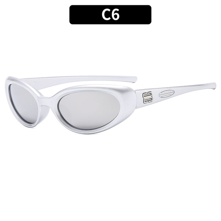 Futuristic Cat-Eye Sunglasses